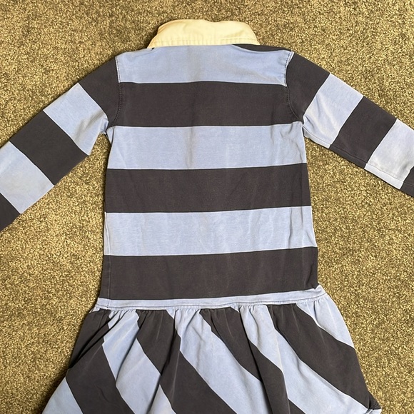Ralph Lauren Striped Polo Style Long Sleeved Dress 3T - Picture 6 of 6